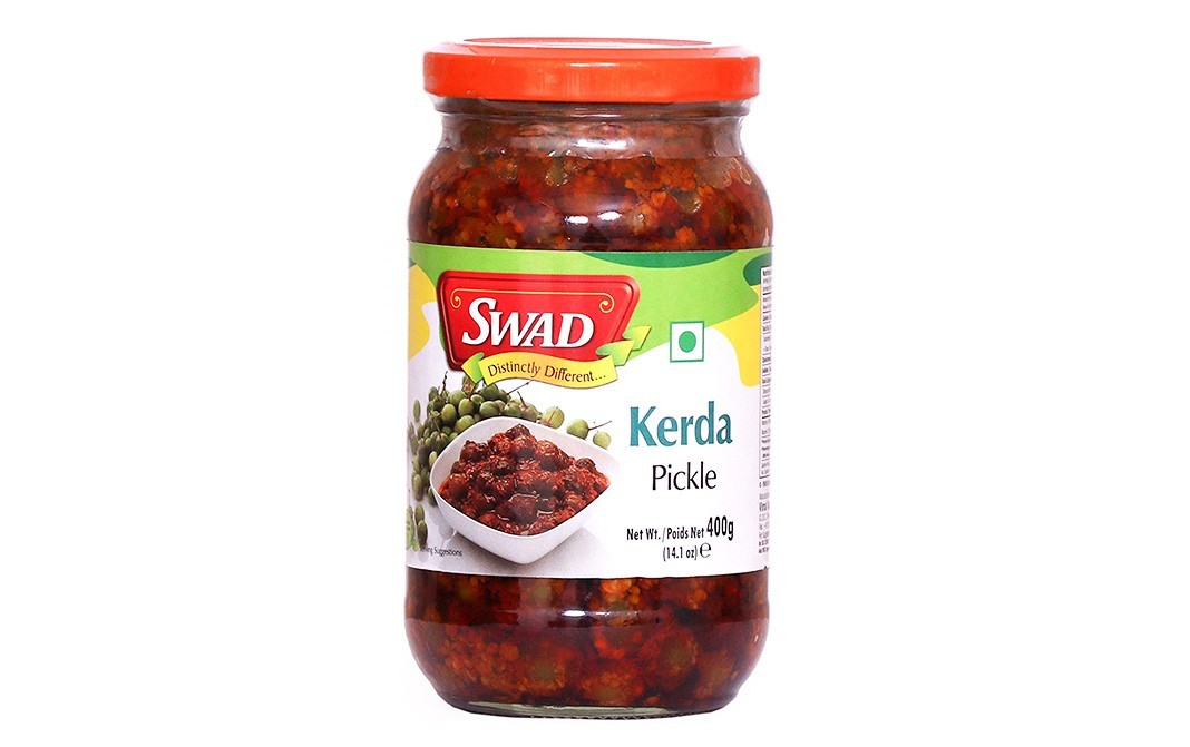 Swad Kerda Pickle    Glass Jar  400 grams